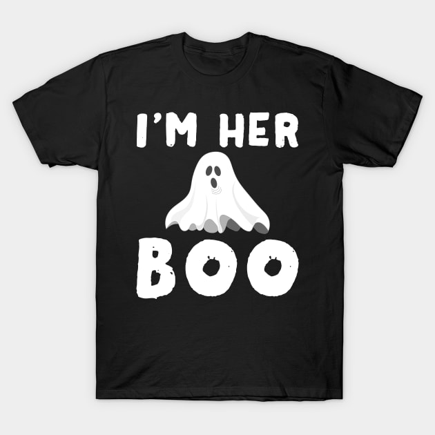 I'm Her Boo Halloween T-Shirt by finedesigns